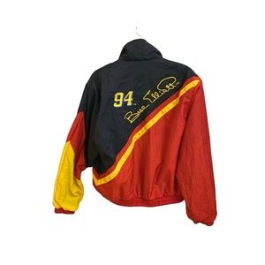 Vintage Nascar Bill Elliot Racing McDonalds Official Team Jacket Size M